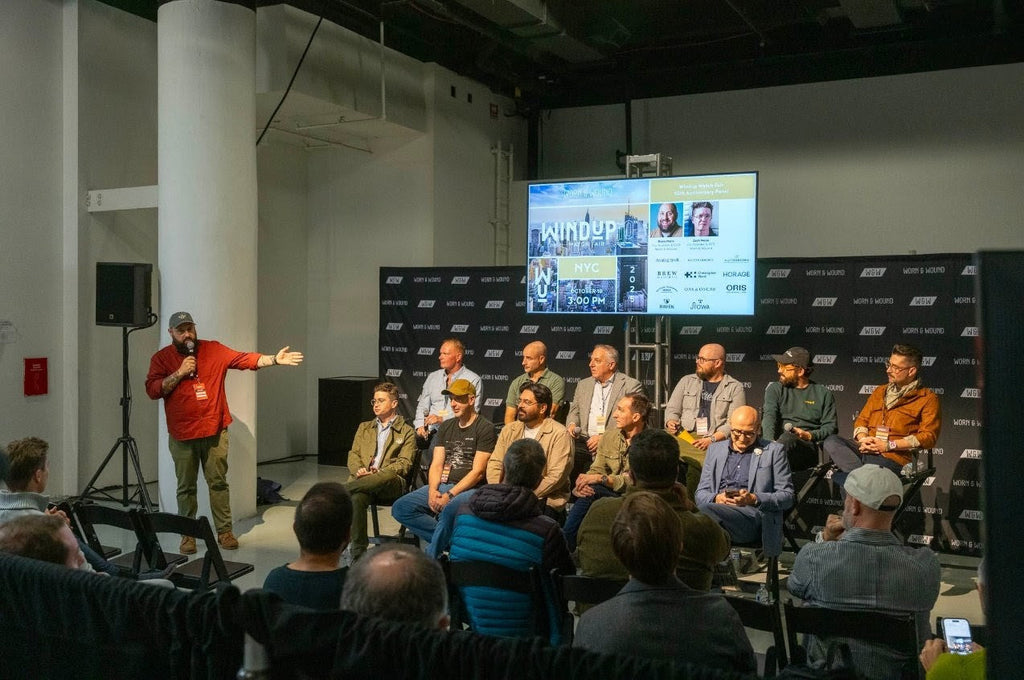 IN THE NEWS: Chase Participates in Panel Discussion Celebrating 10 Years of the Windup Watch Fair