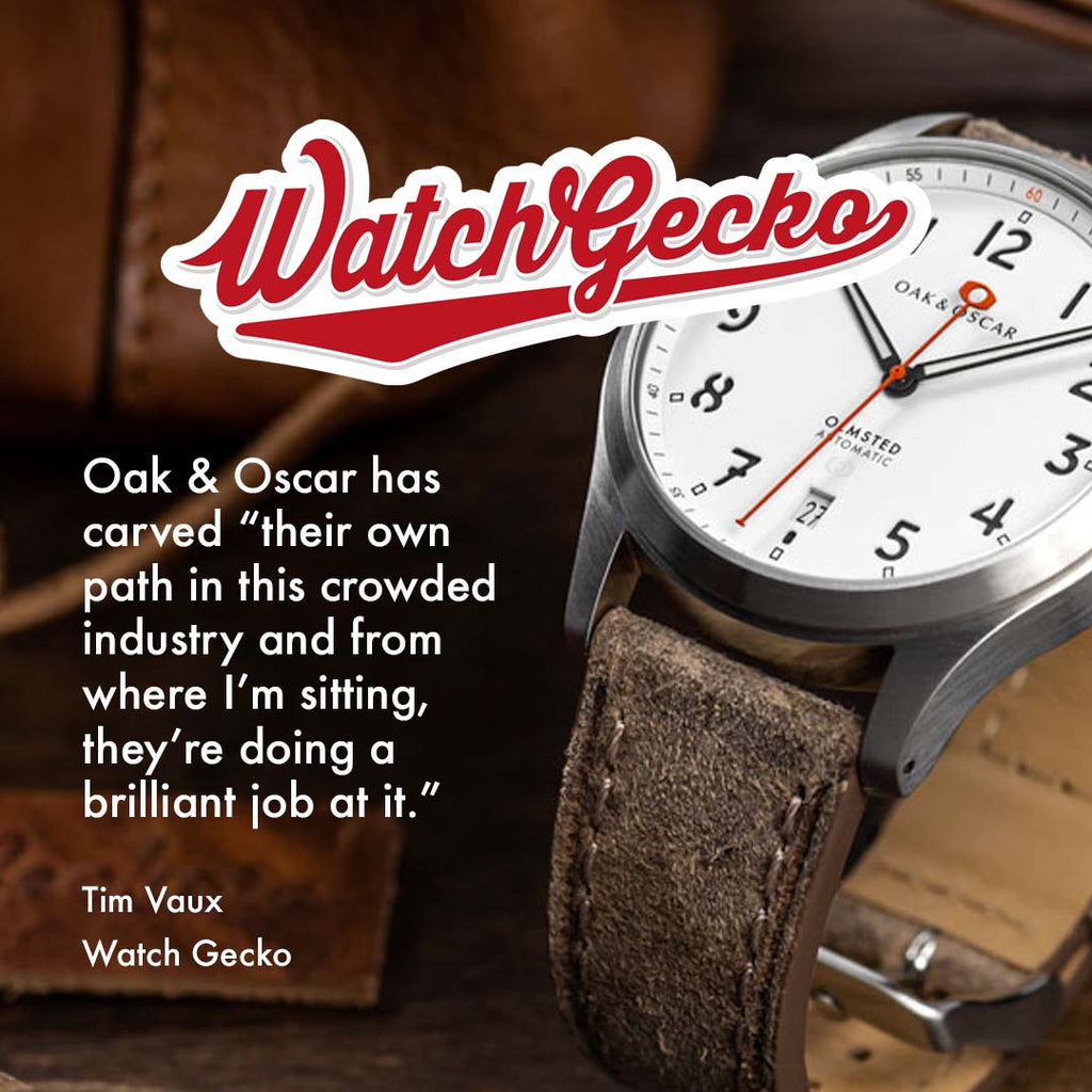 IN THE NEWS: "…tastefully executed and the watch is wonderfully designed."