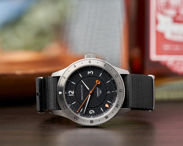 Black Nylon Strap - 20mm