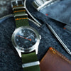 The Humboldt - Grey on Leather-Oak & Oscar