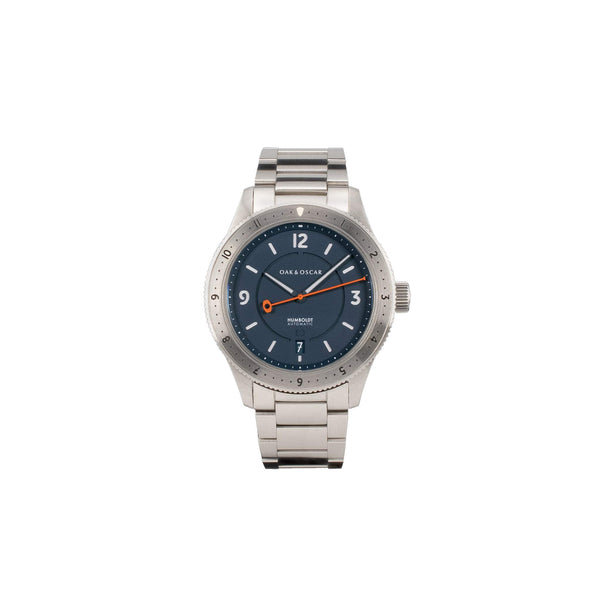 The Humboldt - Navy on Bracelet-Oak & Oscar